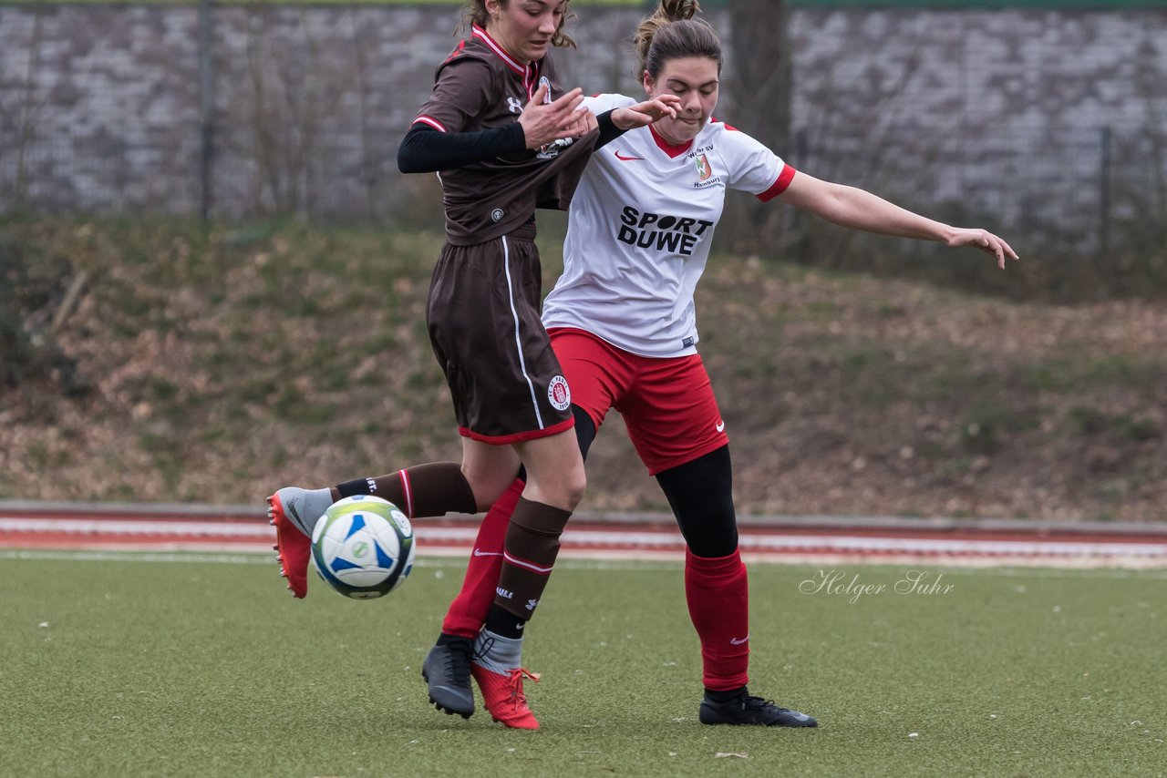 Bild 244 - B-Juniorinnen Walddoerfer - St.Pauli : Ergebnis: 4:1